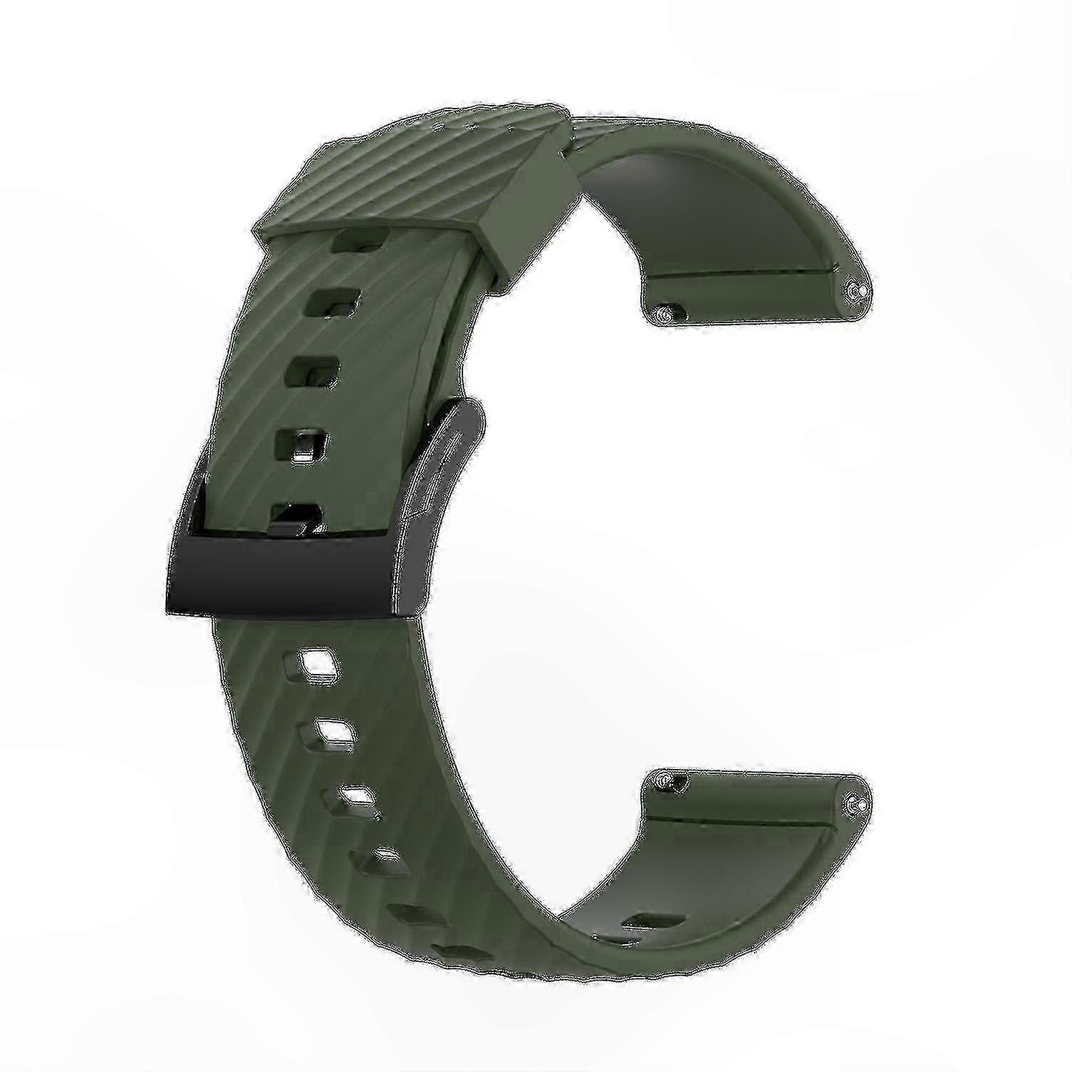 Solid Color Silicone Watchband for Smartwatches