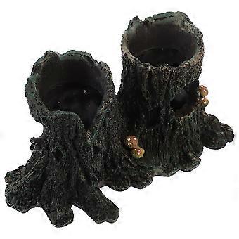 Aquarium Stump Branch Underwater Sculpture for Fish Tank Landscape Ornament