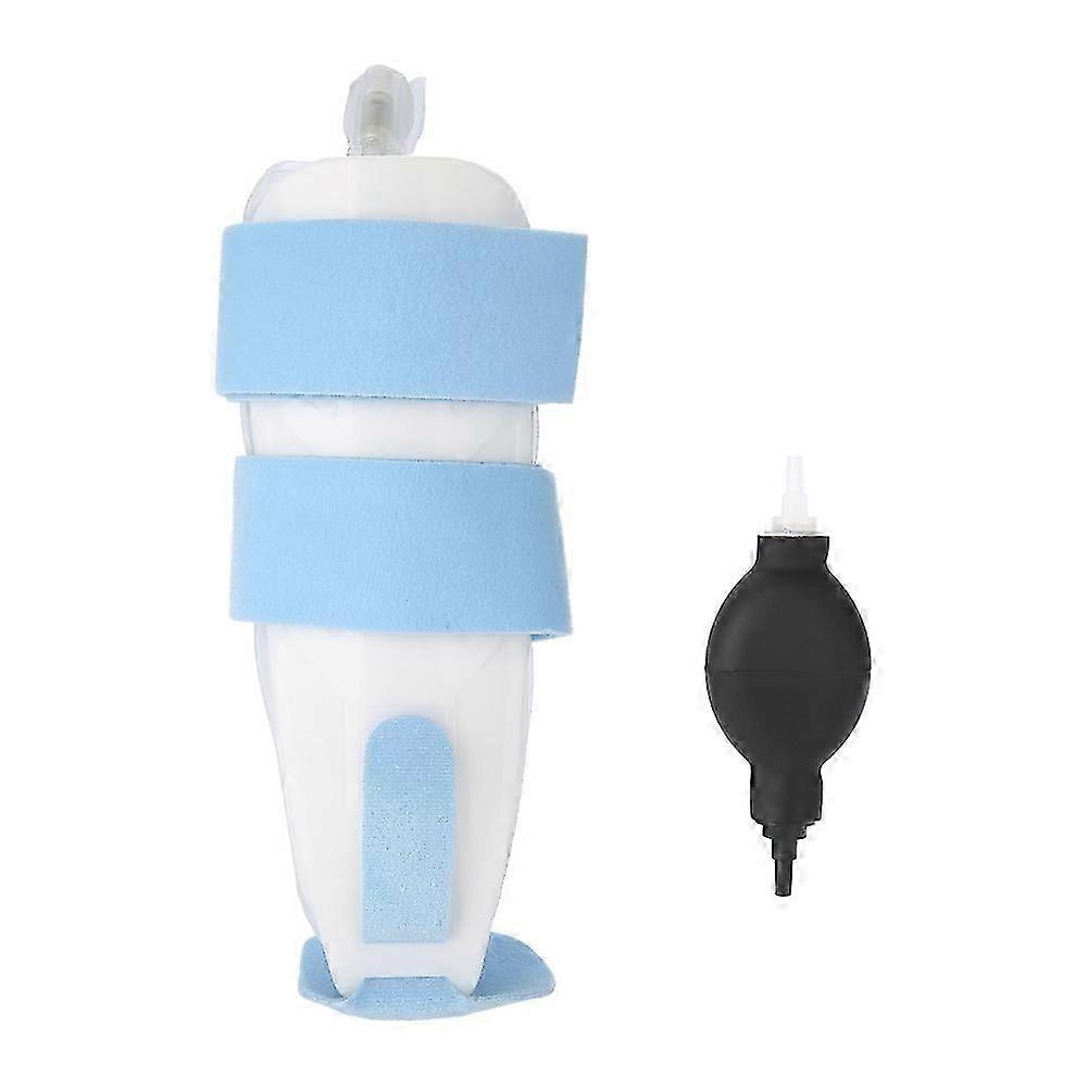 Adjustable Ankle Support Air Brace Inflatable Splint Sprain Stabilizer Guard Strap