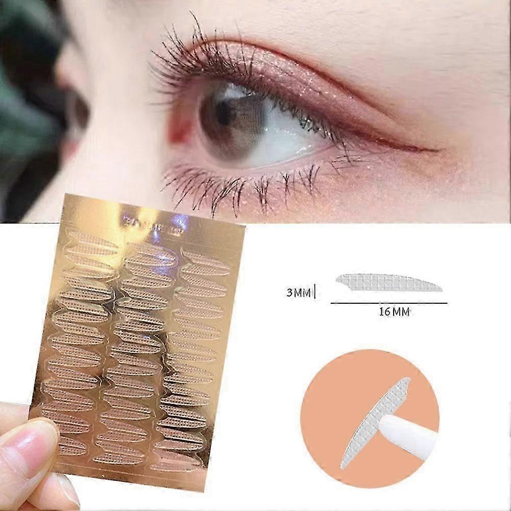 Shark Double Eyelid Stickers Invisible Bionic Skin Texture