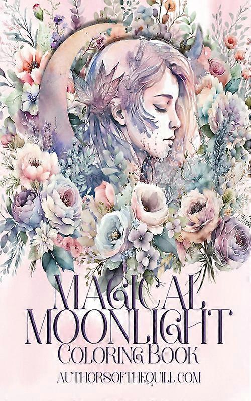 Magical Moonlight Maiden Coloring Book