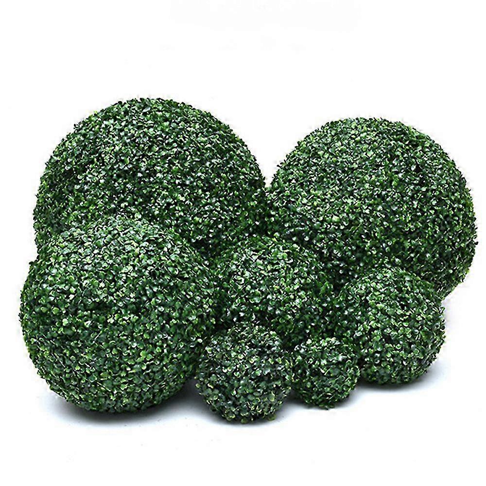 Realistic PE Grass Ball Decor