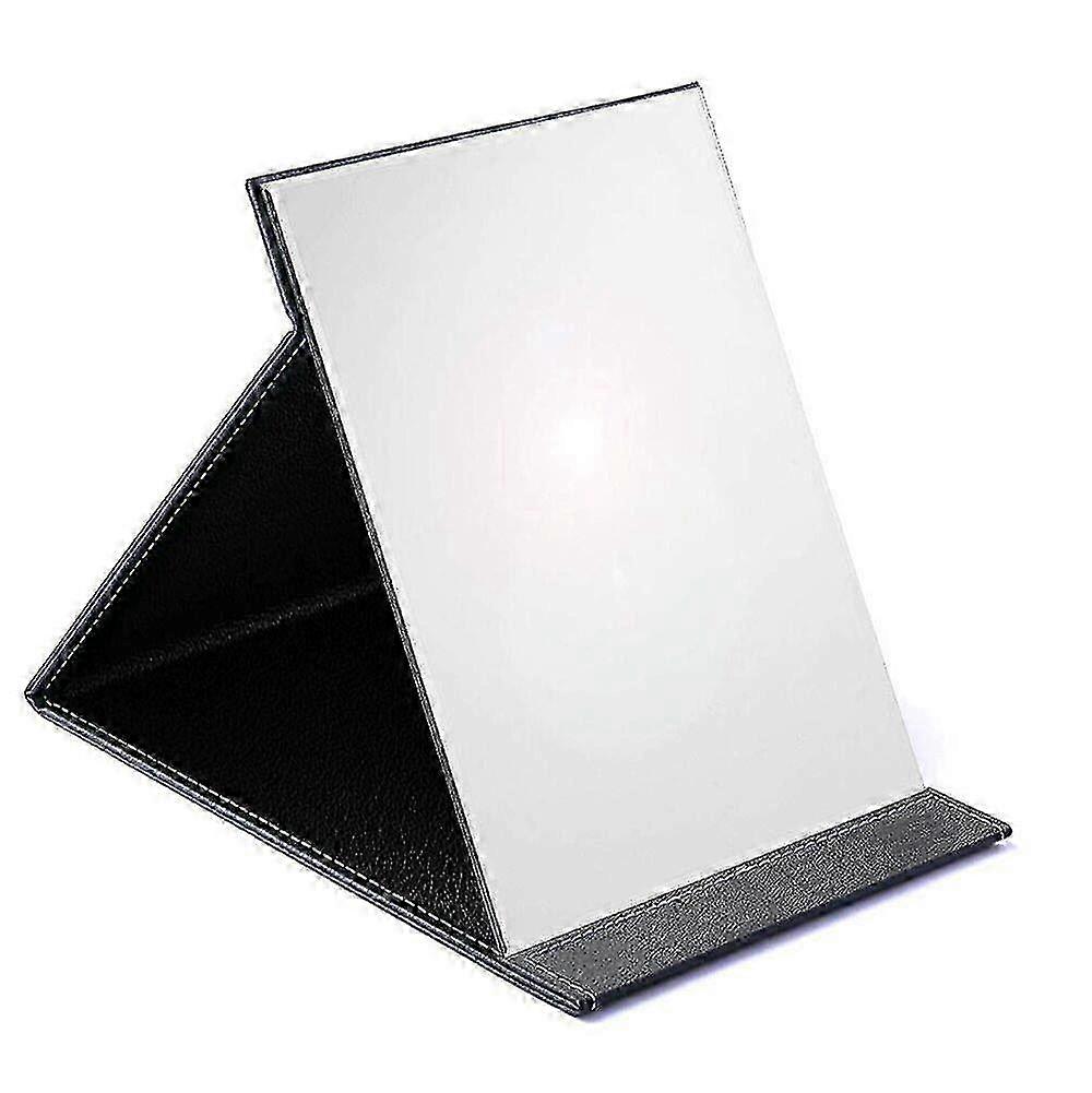 PU Leather Foldable Table Mirror