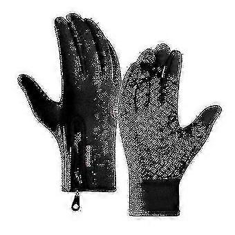 Bicycle Bike Gloves Cycling Gloves Touchscreen Waterproof Fleece Thermal Sports Gloves For Hiking Skiing