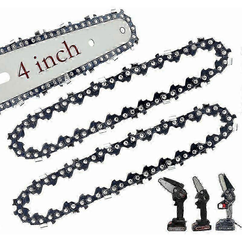 4 Inch Mini Chainsaw Replacement Chain, Durable Cutting Tool for Mini Chainsaw