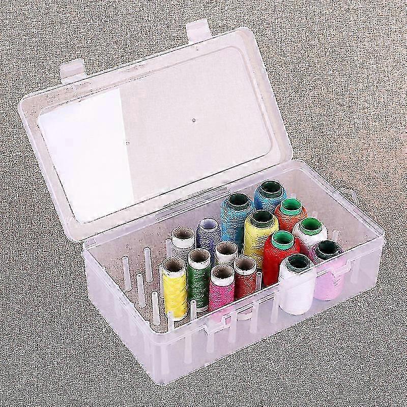 Sewing Thread Storage Box 42 Spools Sewing Thread Plastic Storage Box