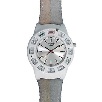 Burg ibiza watch for Unisex Analog Quartz with Cowskin Bracelet 0943