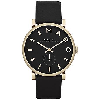 Marc by marc jacobs baker Japanese Quartz Analog Woman Watch with Cowskin Bracelet MBM1269