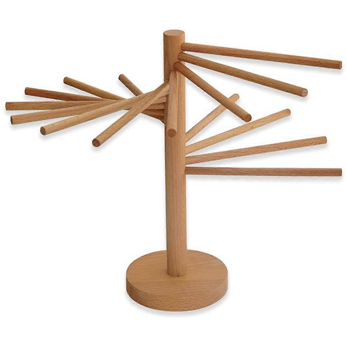 Collapsible Wooden Pasta Drying Rack