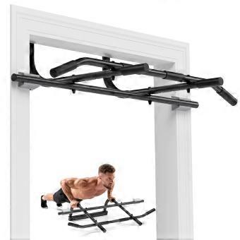 Optrekstang deurkozijn, pull-up bar zonder schroeven, 200 kg belastbaarheid