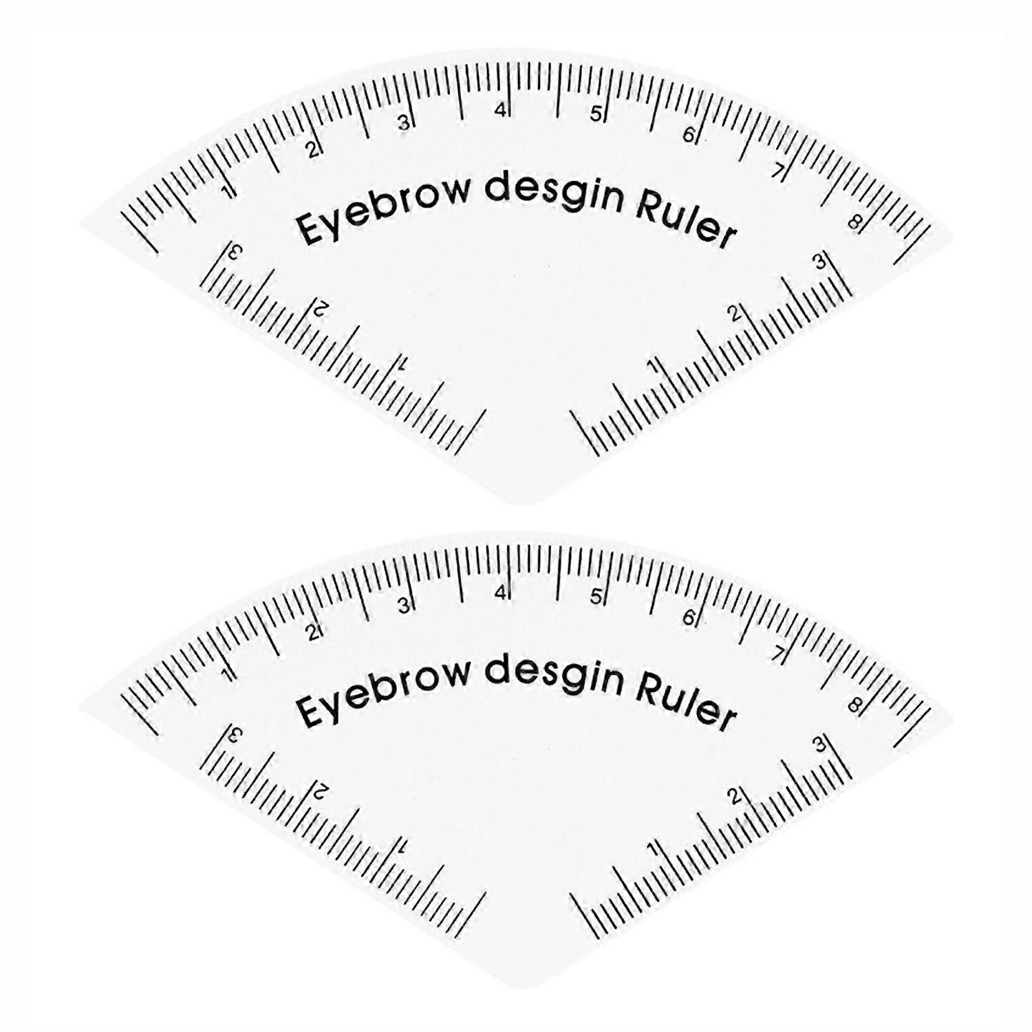 Fast Drawing Eyebrow Ruler Microblading Mapping Tool Eyebrow Shaping Makeup Drawing Guide Ruler