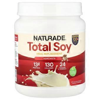 Naturade, Total Soy, vekttapsshake, Horchata, 540 g