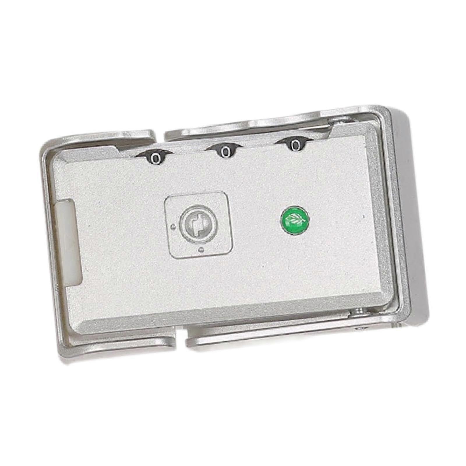 3 Digit Luggage Combination Lock Replacement, Secure Durable Travel Suitcase Code Lock, Silvery