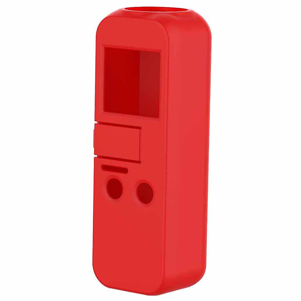 Camera Stabilizer Base Mount Protective Cover Lens Hood for DJI   Red