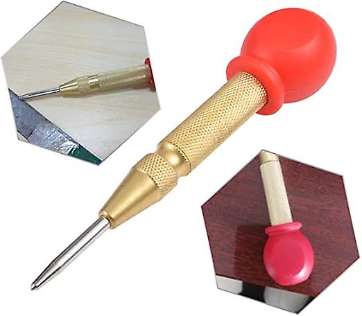 5" Automatic Center Punch and Adjustable Impact (Gold)