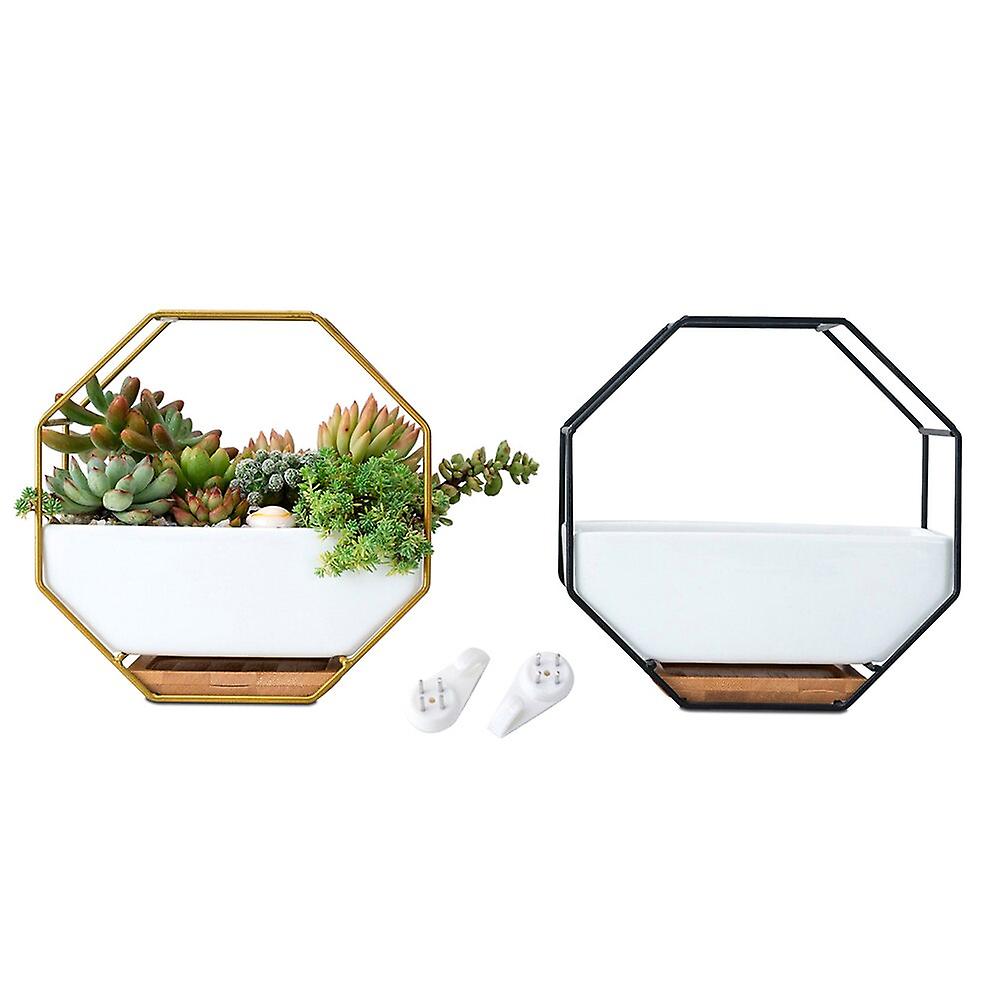 Octagonal Nordic Modern Decor Plant Pot Baskets Pots Window Boxes