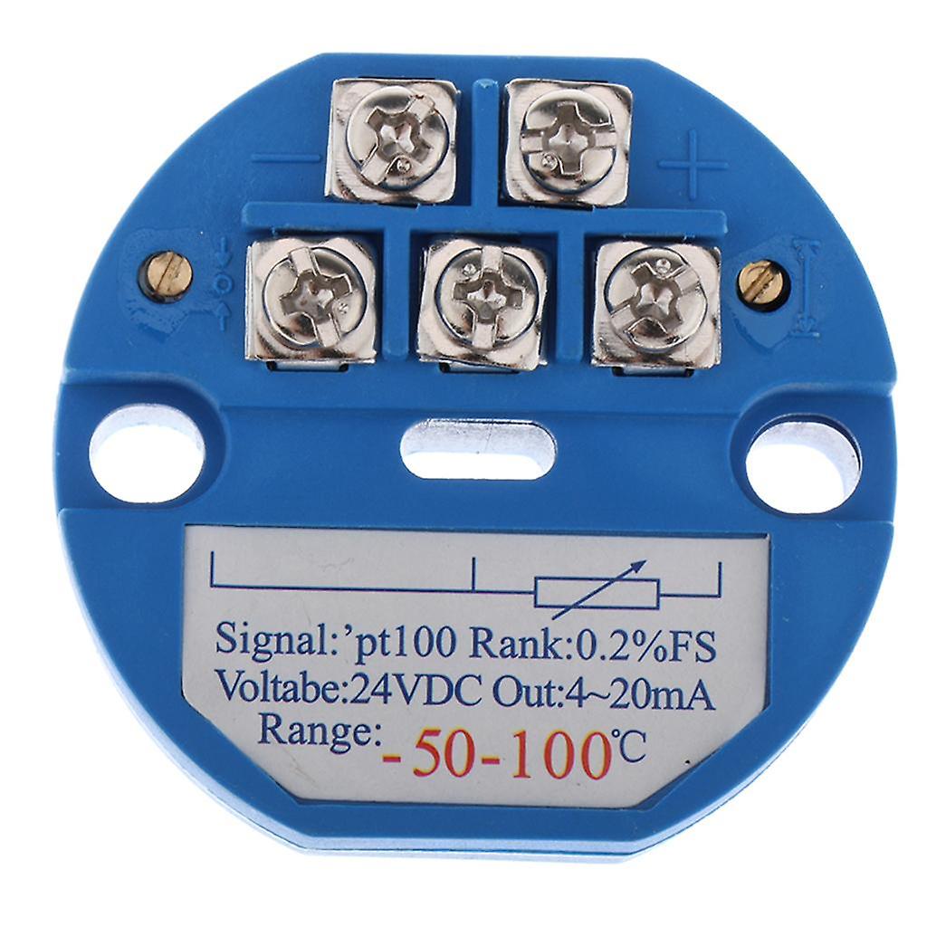 Temperature Sensor Transmitter Module 24VDC 4-20MA PT100 SBW -200-200 Degree