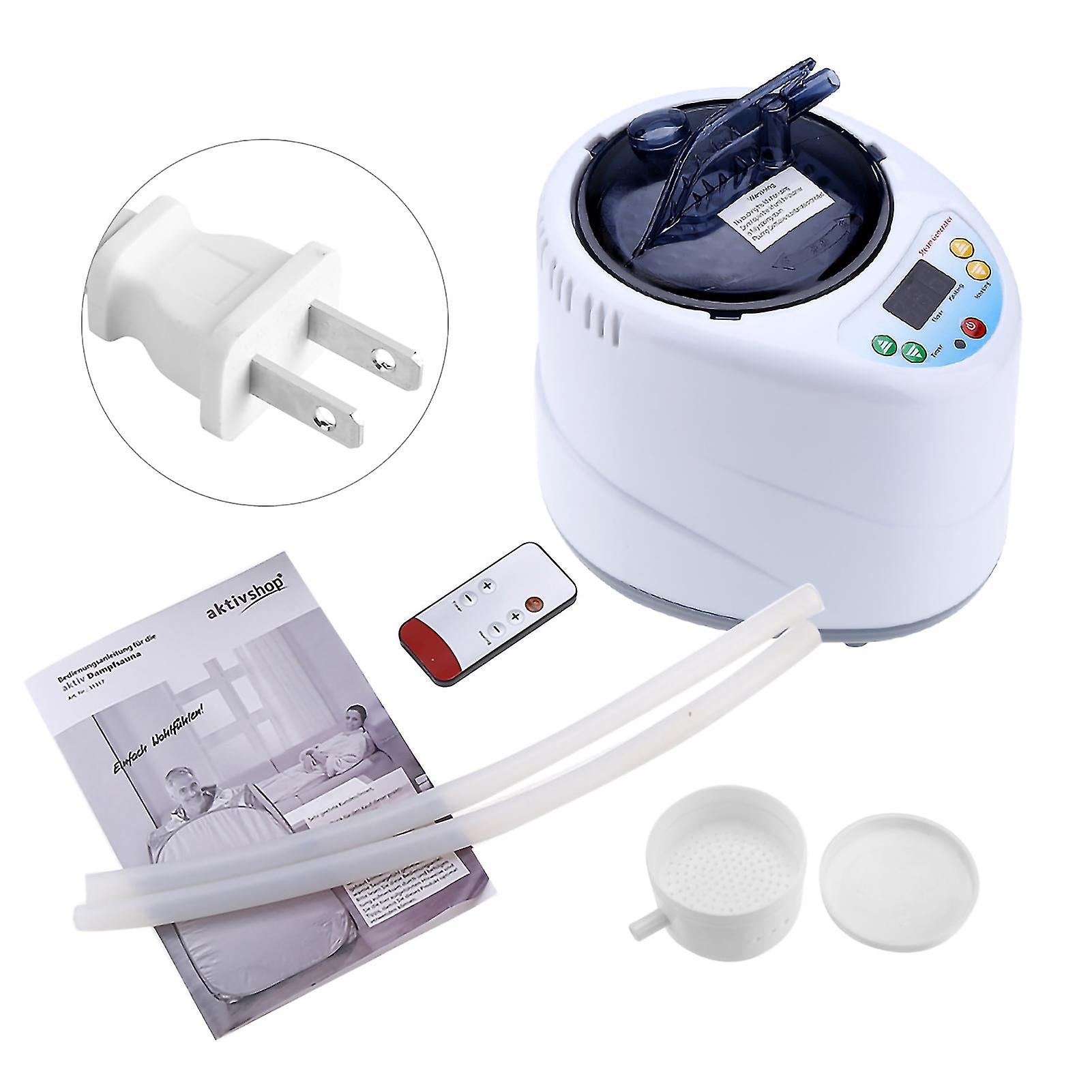 2L Fumigation Machine Home Steamer Steam Generator For Sauna Spa Tent Body Therapy Us Plug 110v