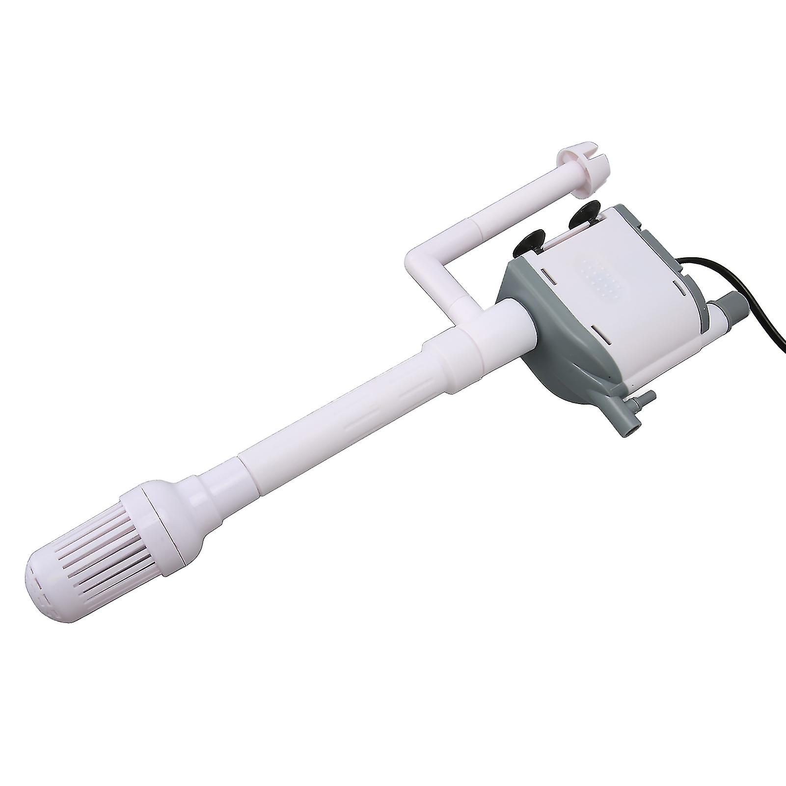 3 in 1 Aquarium Filter Pump Fish Tank Quiet Oxygen Aerator Filter Submersible Pump with 4 Removable Suction Cups UK Plug 220V