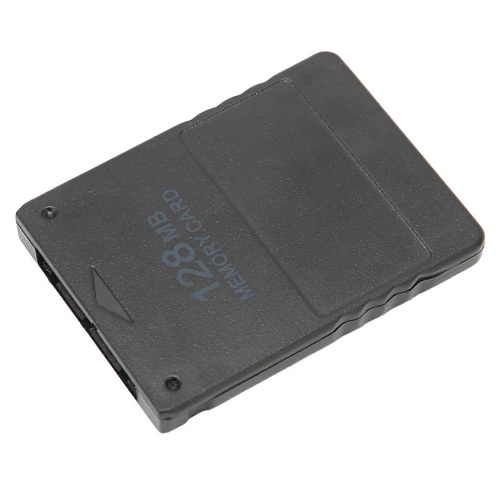 Game Console Memory Card 2 in 1 Plug and Play Stable Memory Card for PS2 Game Console128MB