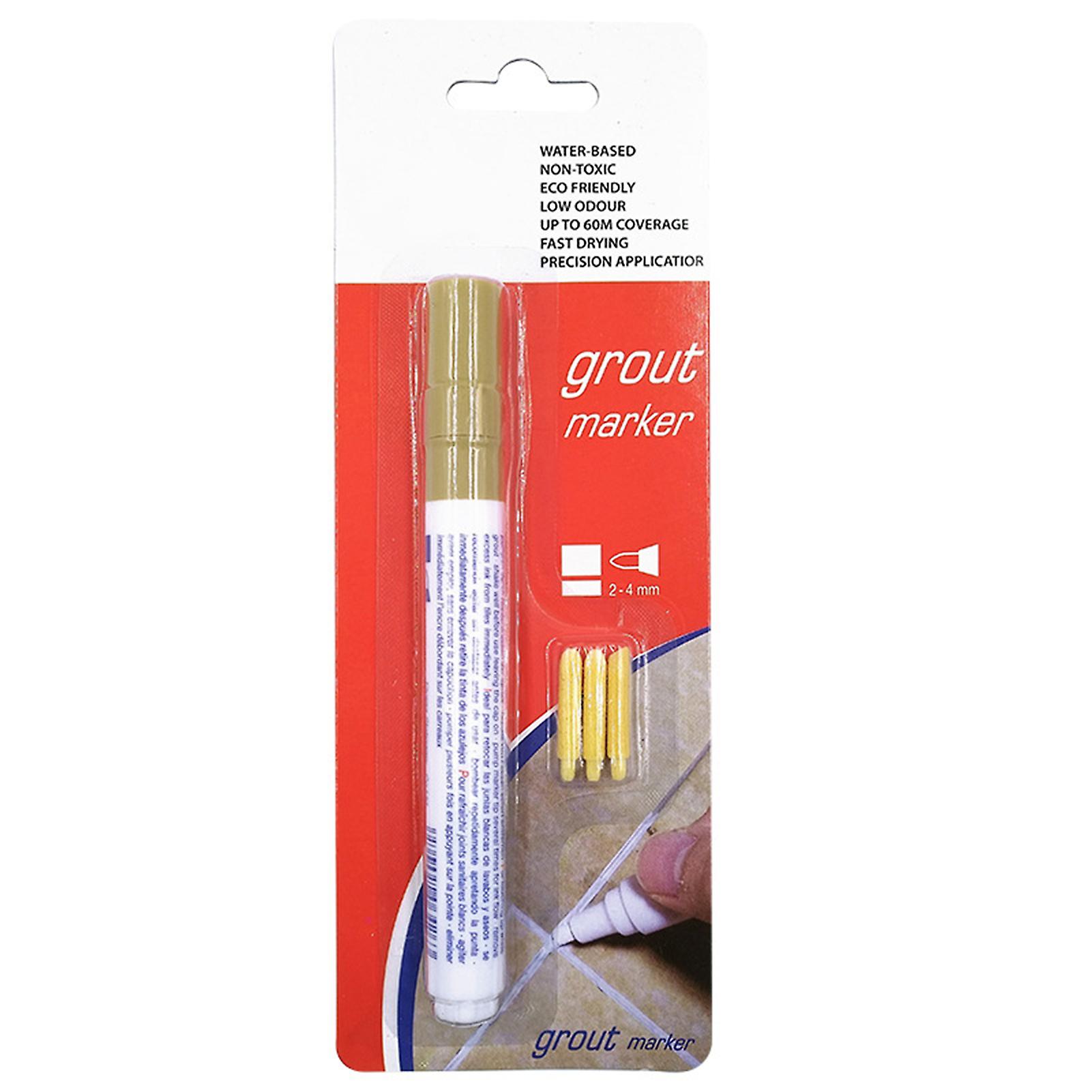 Tile Pen Wall Grout Color Pen Tile Repair Pen Refill Wall Gap Grout Refresher Marker Household