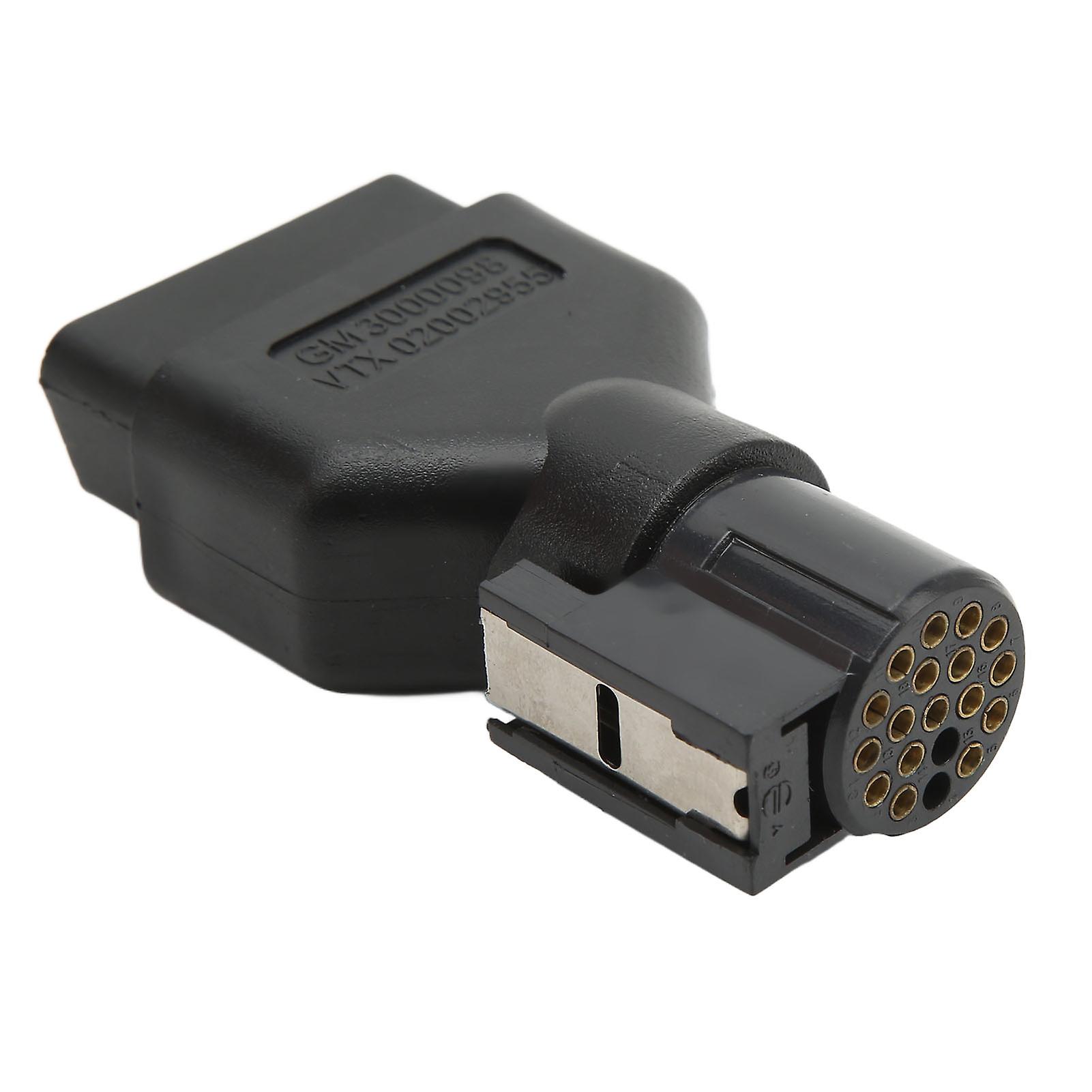 16pin OBD2 Connector Convert Adapter Diagnostic Tool Connect Accessory for Tech 2 Scanner