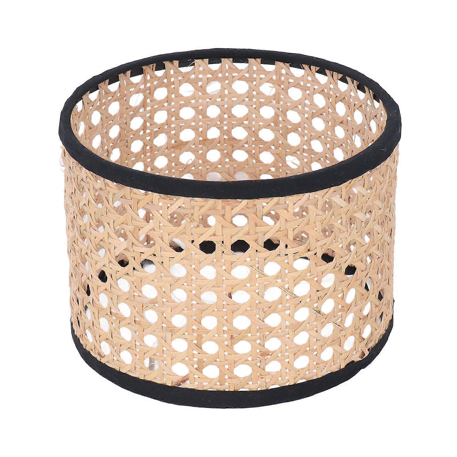 Rattan Lampshade, Universal Woven Rattan Lampshade, for Chandelier, Pendant Lamp, Ceiling Light, E27, E14
