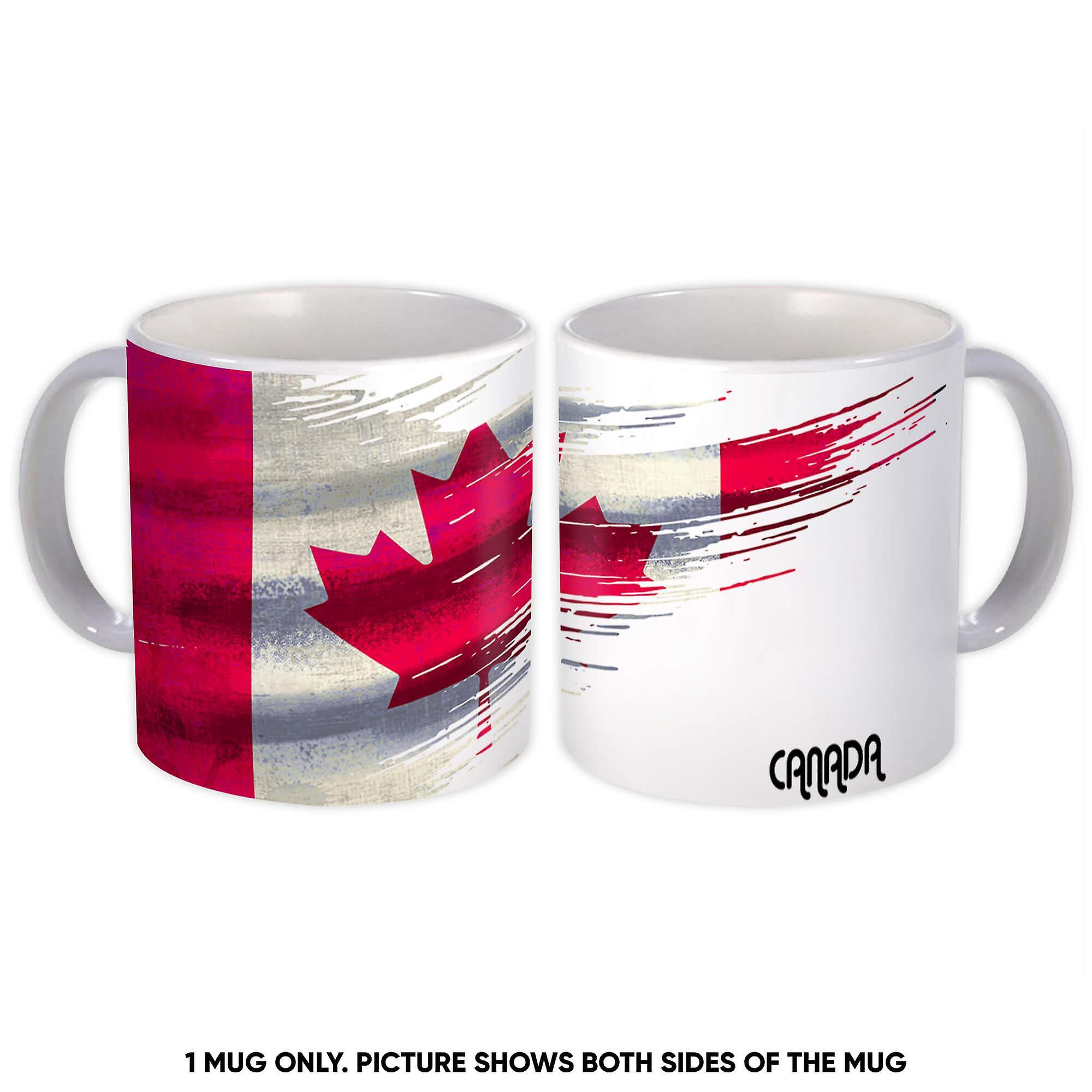 Gift Mug: Canada Flag Modern