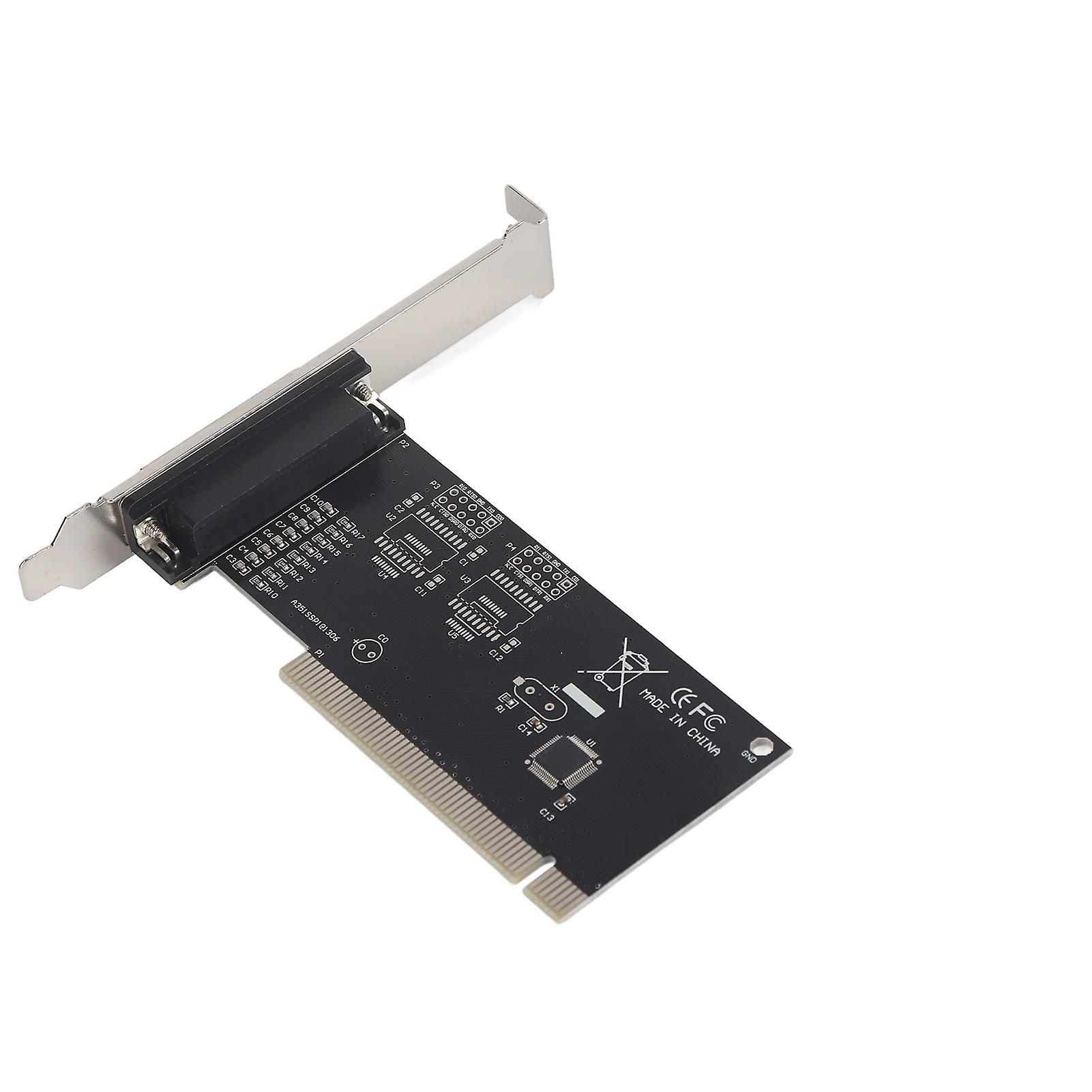 PCI-zu-parallele 25-polige DB25-Erweiterungskarte LPT-Controller-Port-Adapter für Desktop-PC-Drucker