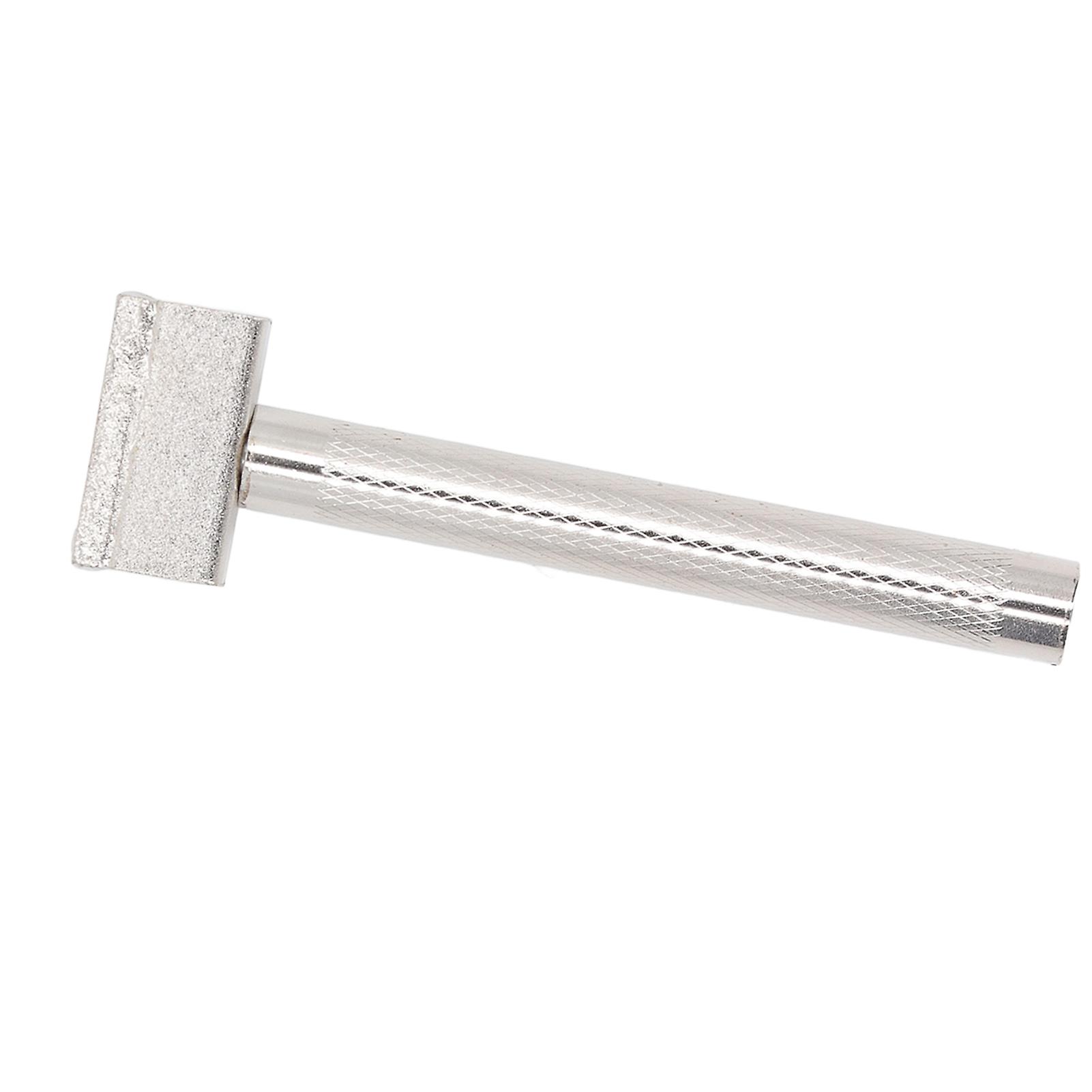 T Type Grinding Wheel Dressing Tool Handheld Diamond Ceramic Wheel Cleaner for Truing Deburring 