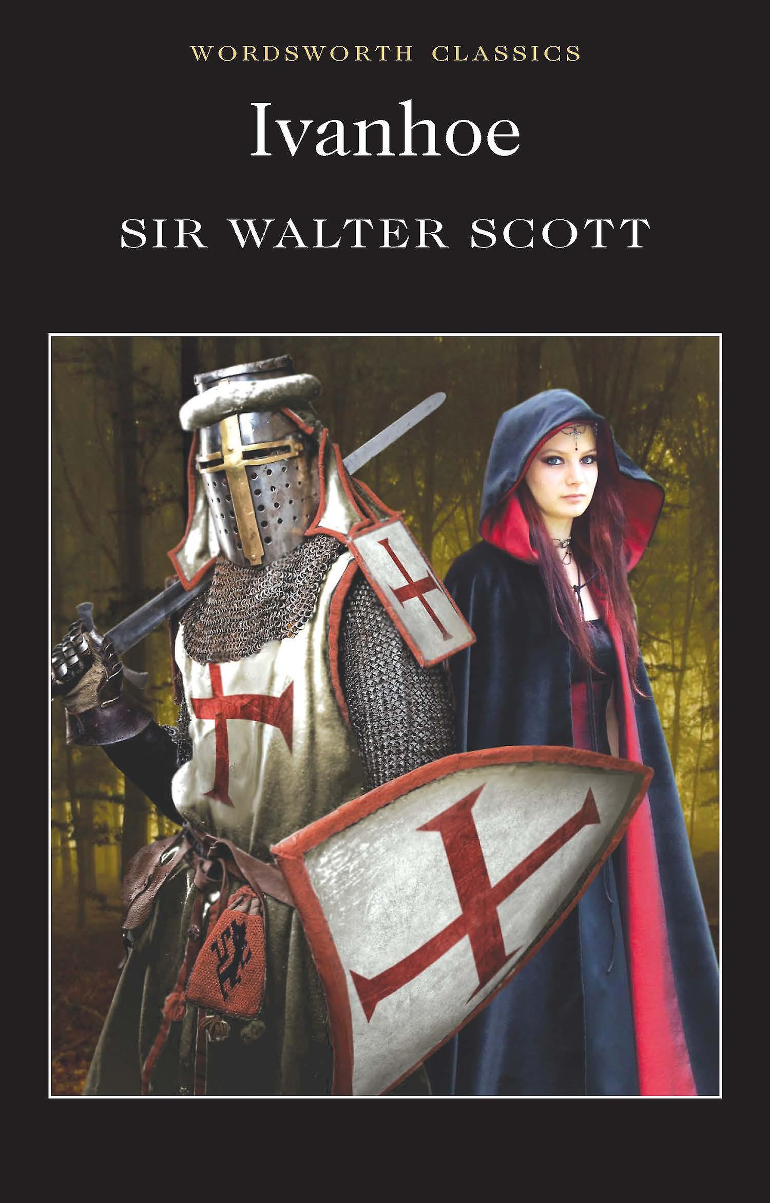 Sir Walter Scottin Ivanhoe Pehmeäkantinen