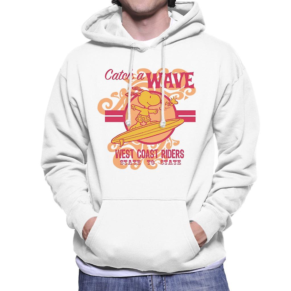Peanuts Snoopy Catch A Wave Men's Hooded Sweatshirt