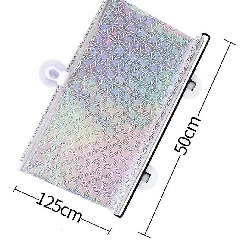 Auto Car Sunshade Sun Visor Automatic Retractable Windshield Sun Protection Window Shutter Interior UV Protective Curtains~13983