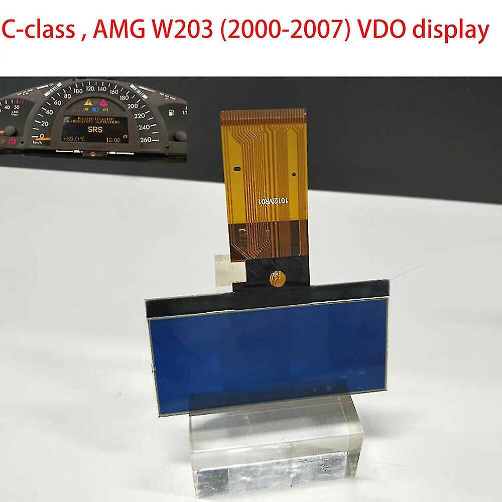 Plastic Instrument Cluster Lcd Display For W203 C-class C160