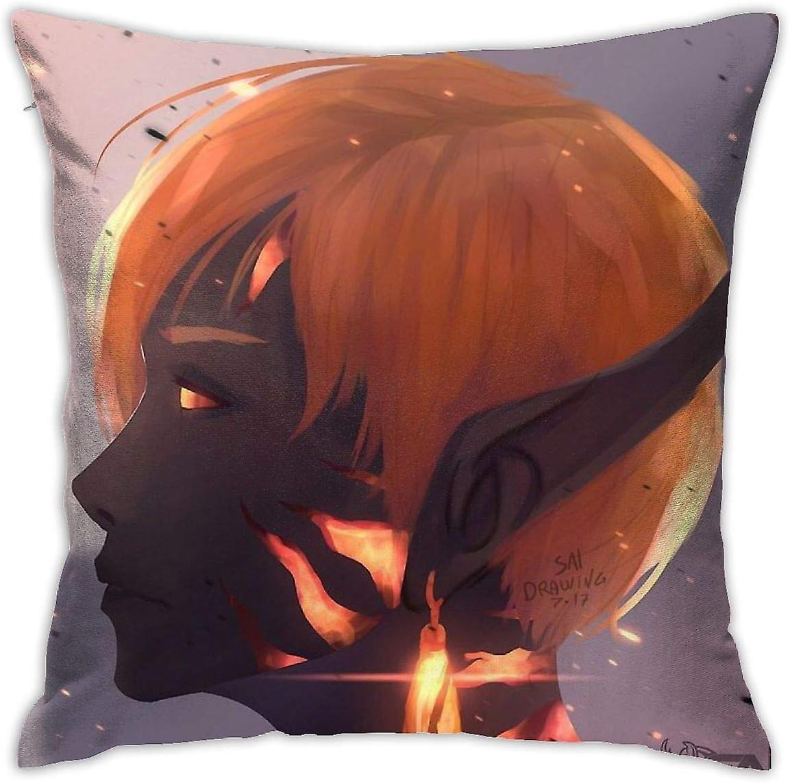 パラゴンフェイ枕カバーホーム装飾スロー枕カバーベッドソファソファクッションスクエア枕カバー18x18インチ