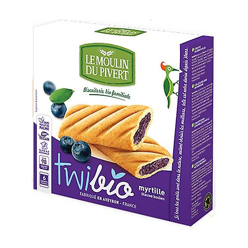 Twibio Blueberry snack 6 units of 25g
