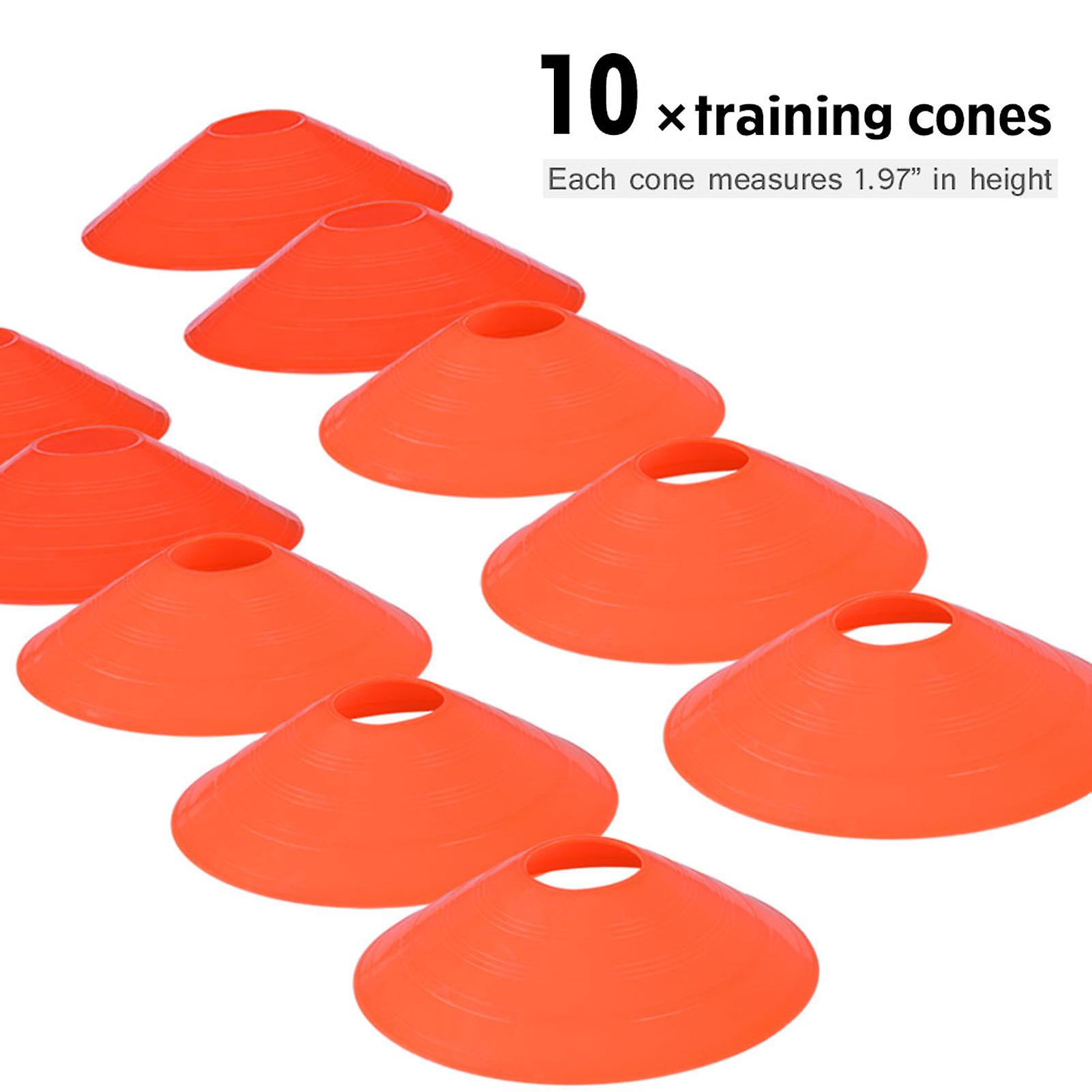 Speed Agility Train Kit 19ft Ladder with 10 Disc Cones Set