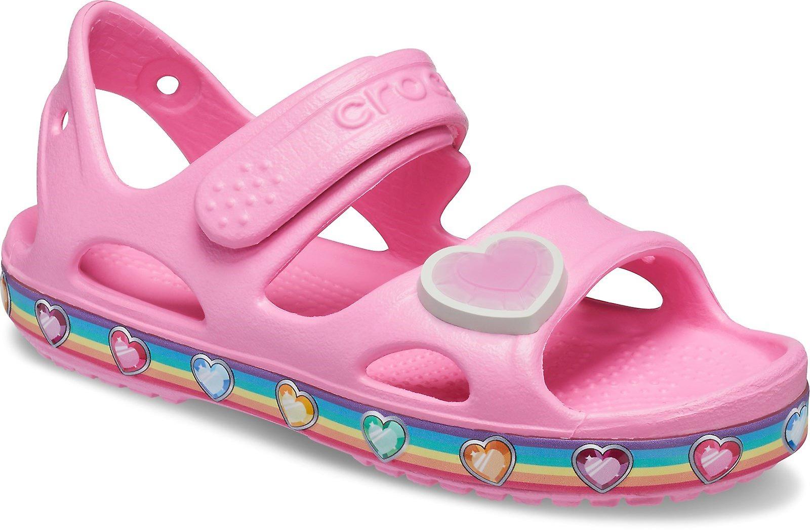 Crocs bambino laboratorio arcobaleno sandalo rosa limonata 31881 | Fruugo CH