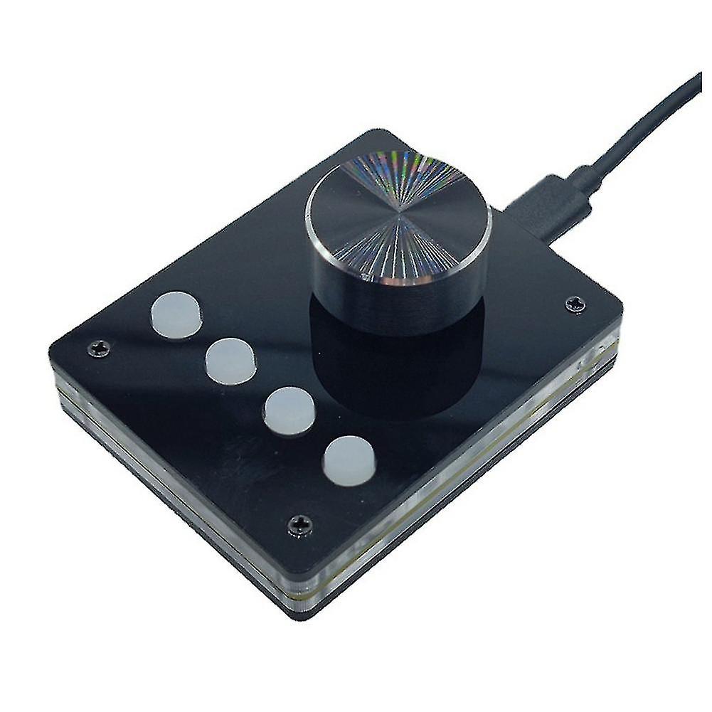 Multimedia Programmable Keyboard Usb Knob Custom Keyboard Mini Macro Keyboard Volume Controller (sm