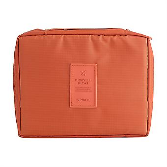 DINIWELL Multi-Function Travel Packing Cosmetic Makeup Storage Bag Toiletry Organizer Orange