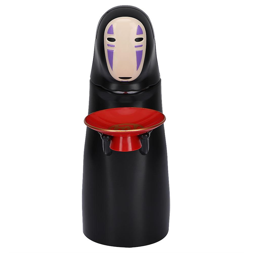 Electronic Faceless Man Ghost Cartoon No-Face Piggy Bank Money Coin Saving Box(Without Battery)