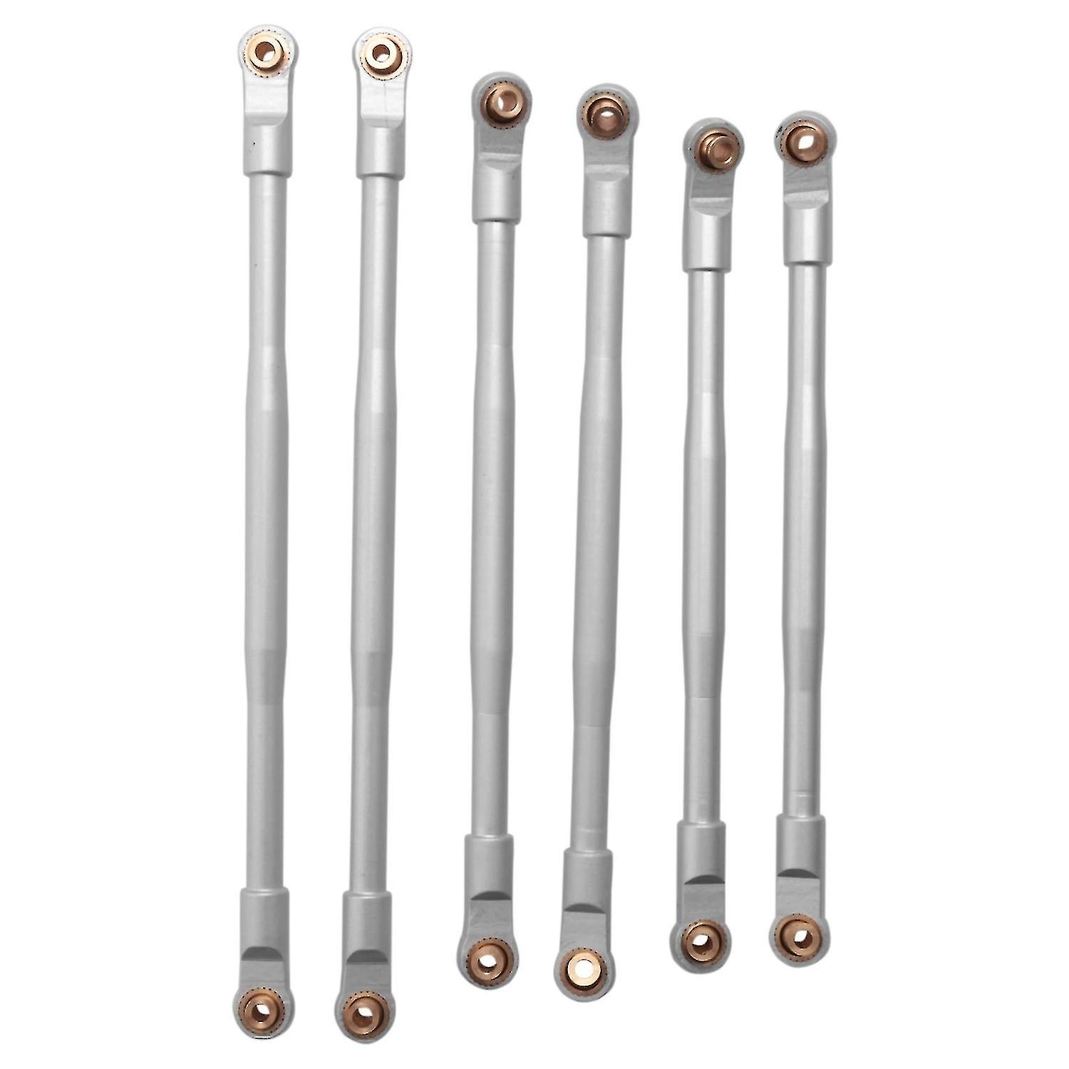 6 Pcs Metal Rod A Pull Rod Set For Axial Rbx10 Ryft 1/10 Rc Crawler S Access