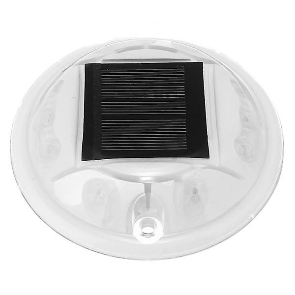 Solar Powered 10 Led Light Driveway Road Path Step Dock Outdoor Security Lamp