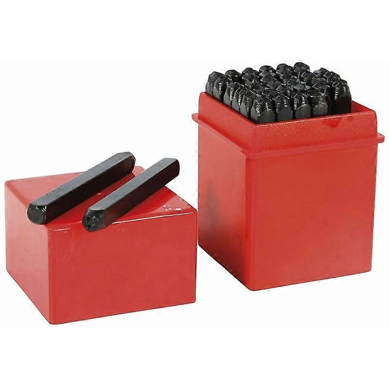 Striking letters and numbers 36 pieces