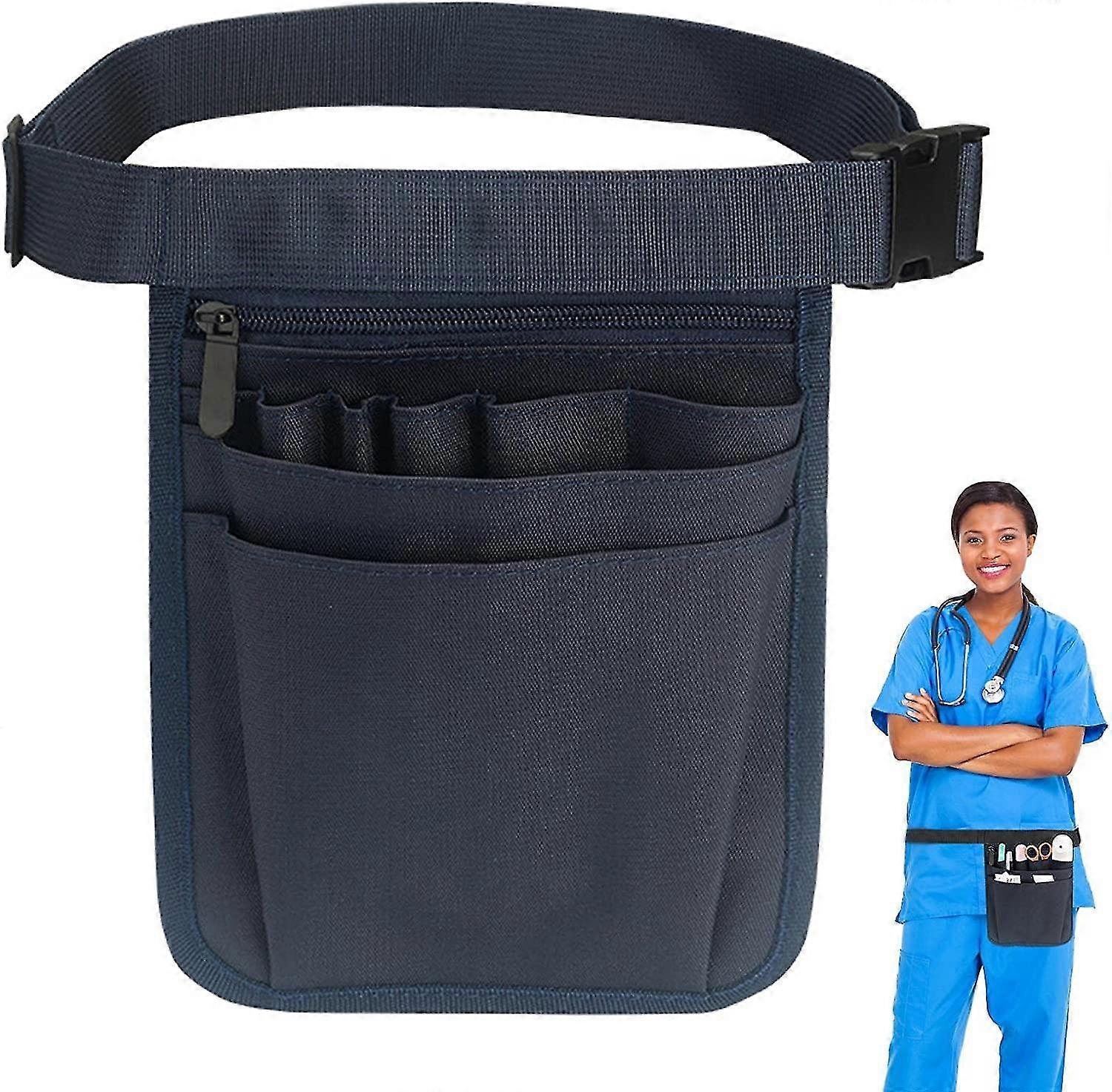 Marsupio per infermiere, marsupio per infermieristica con tasche per attrezzi sanitari, marsupio per attrezzi sanitari per infermiere-YuJia