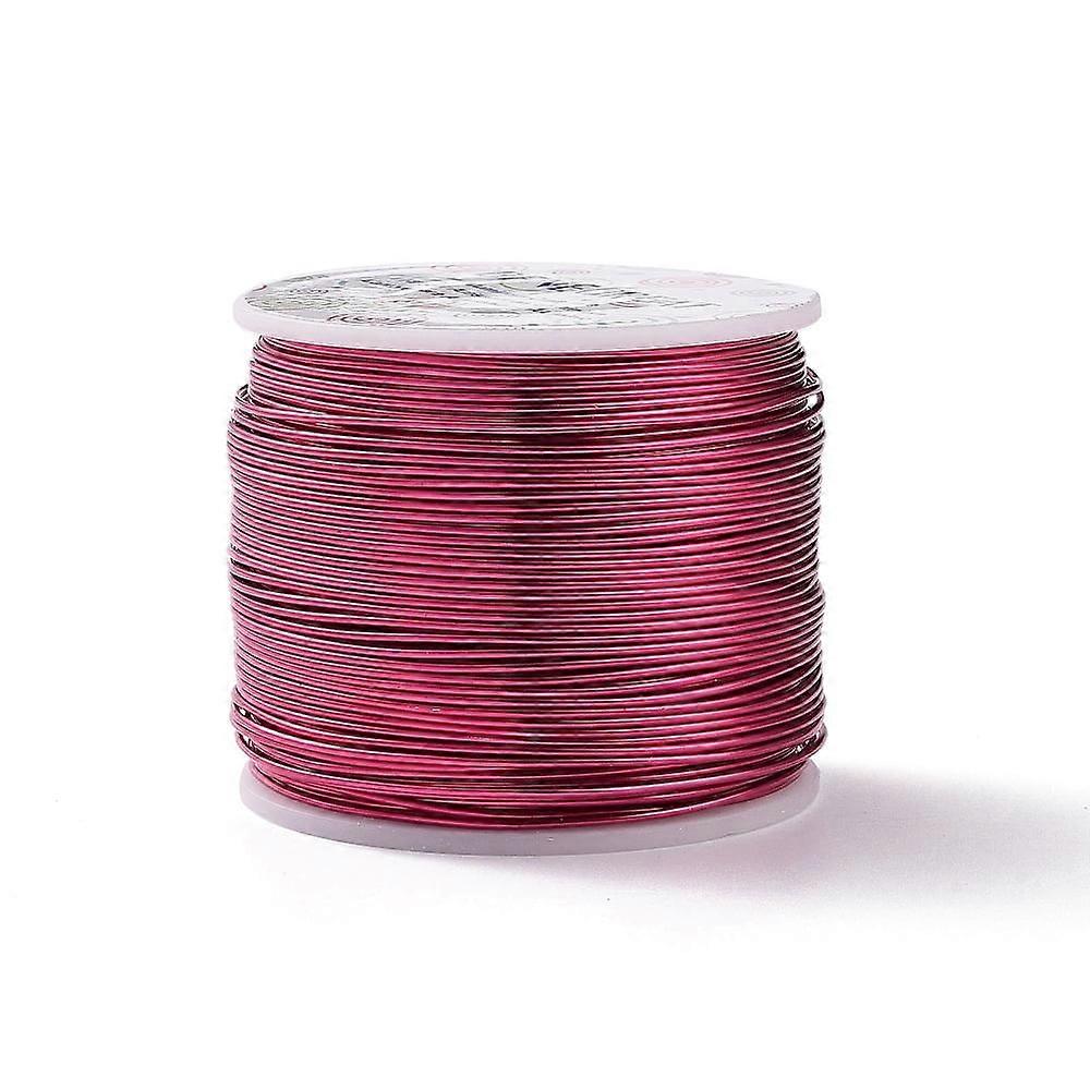 1Box Round Aluminum Wire Cerise 17 Gauge 1.2mm about 380.57 Feet 116m roll