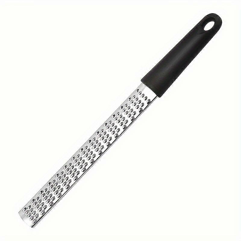 1pc, Lemon Zester, Cheese Grater, Multifunctional Stainless Steel Garlic Grater, Manual Ginger Shredded, Household Creative Cheese Grater, Vegetable G