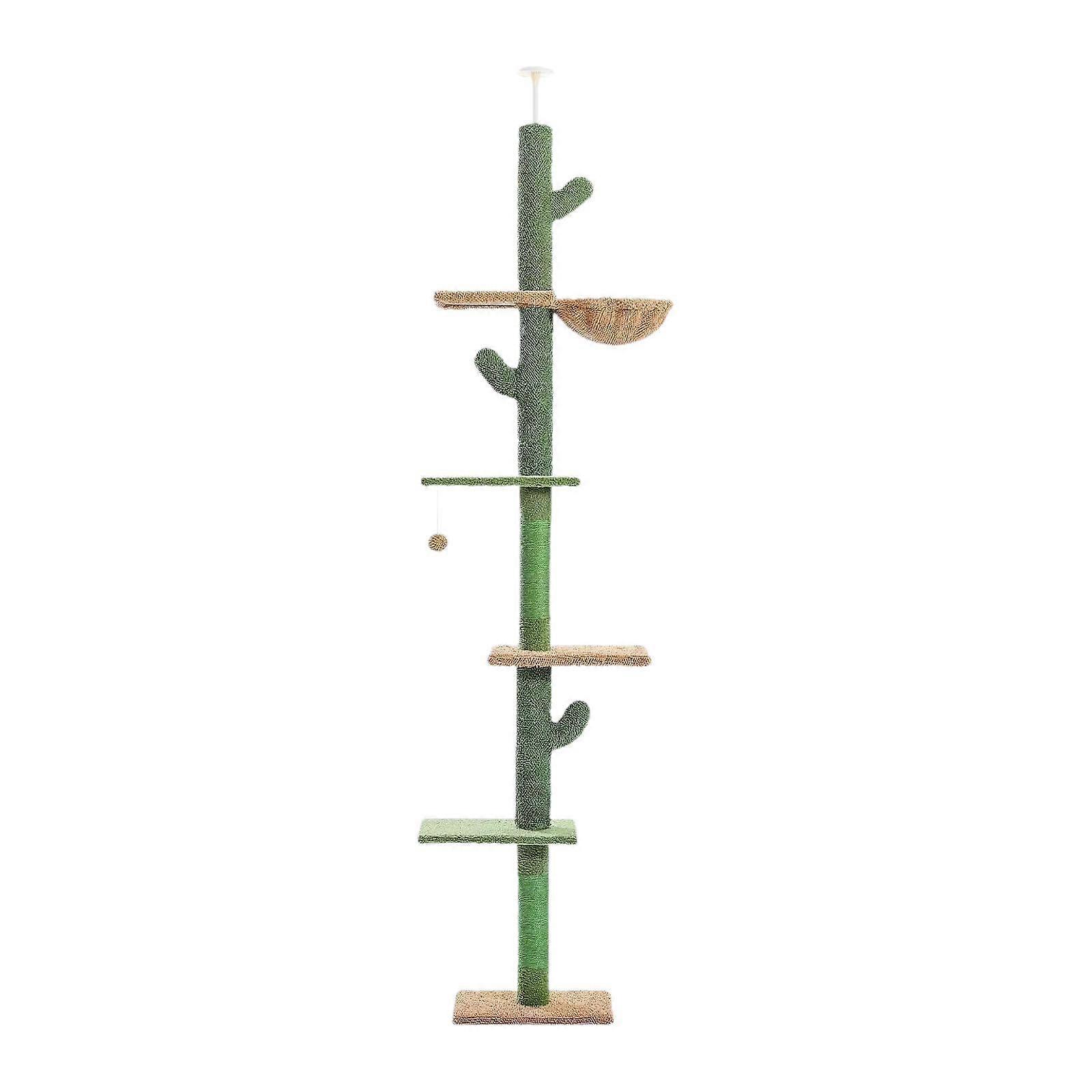 Cat Tree Sleep with Scratcher Post Cat Activity Center for Rest Play Kittens