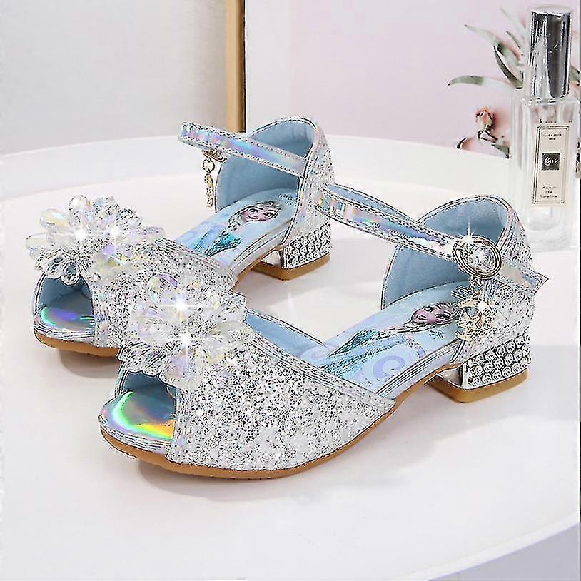 High Heel Shoes Elsa Frozen Shoes For Toddlers Girls Sandals