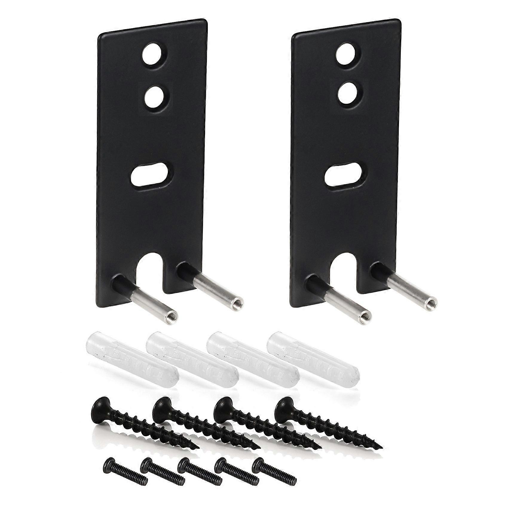 Steel Black Wall Mount Brackets Replacement for OmniJewel 650 & Surround Speakers 700